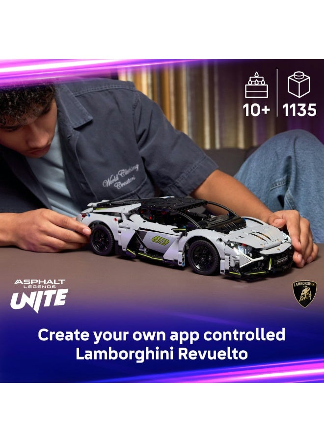 LEGO Technic Lamborghini Revuelto Super Sports Car Toy 42214 (Age 10+, 1135 Pieces) - Image 3