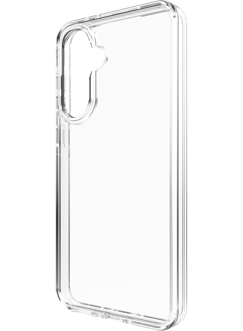 زاج جراب كريستال بالاس لايت لهاتف سامسونج جالاكسي A56 5G - نحيف للغاية، شفاف للغاية، مضاد للاصفرار، حماية من السقوط من ارتفاع 10 أقدام، معزز بالجرافين، متوافق مع الشحن اللاسلكي - Image 2