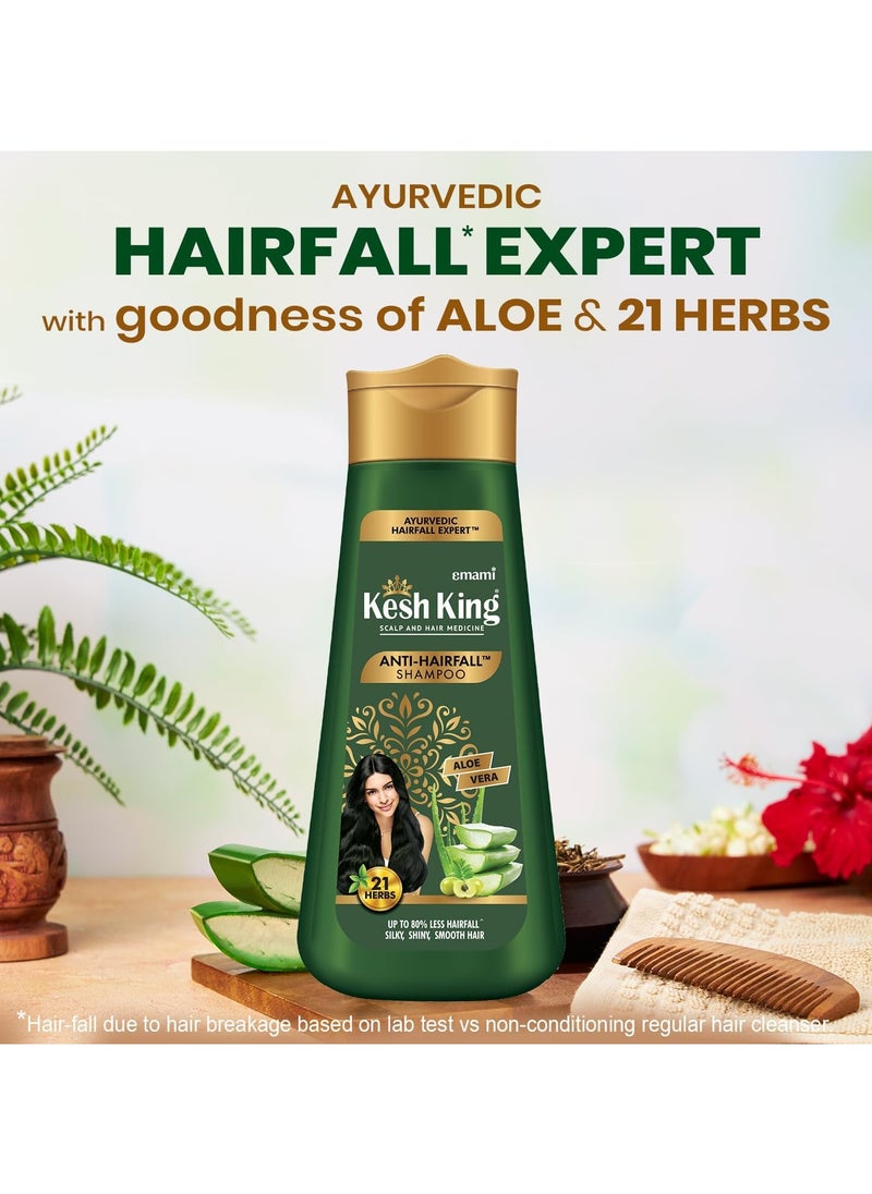 emami Shampoo Herbal Hair Fall Expert Aloe  & 21 Herbs 200 ml  - Image 3