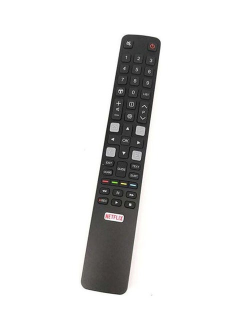 Remote Control For Tcl 4K Screen Black