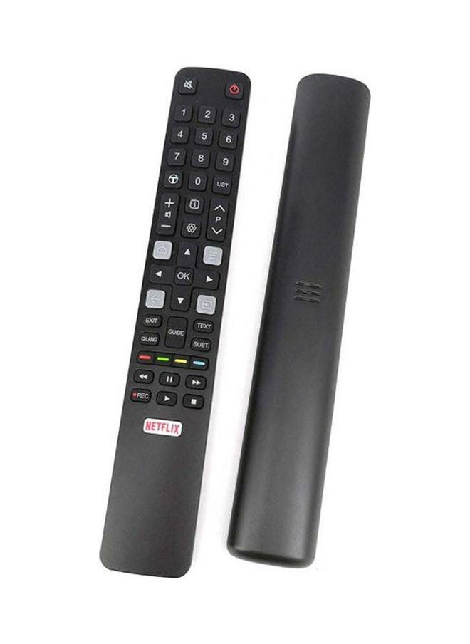 Remote Control For Tcl 4K Screen Black