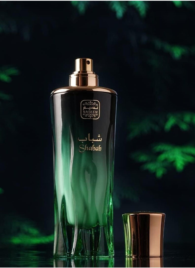 Naseem - Shabab Khalta Eau De Parfum 80 ml - Subtle Tone Perfume for Men & Women - Infused with Floral and Fruity Aromas - Perfect for Any and Special Occasions - Image 1
