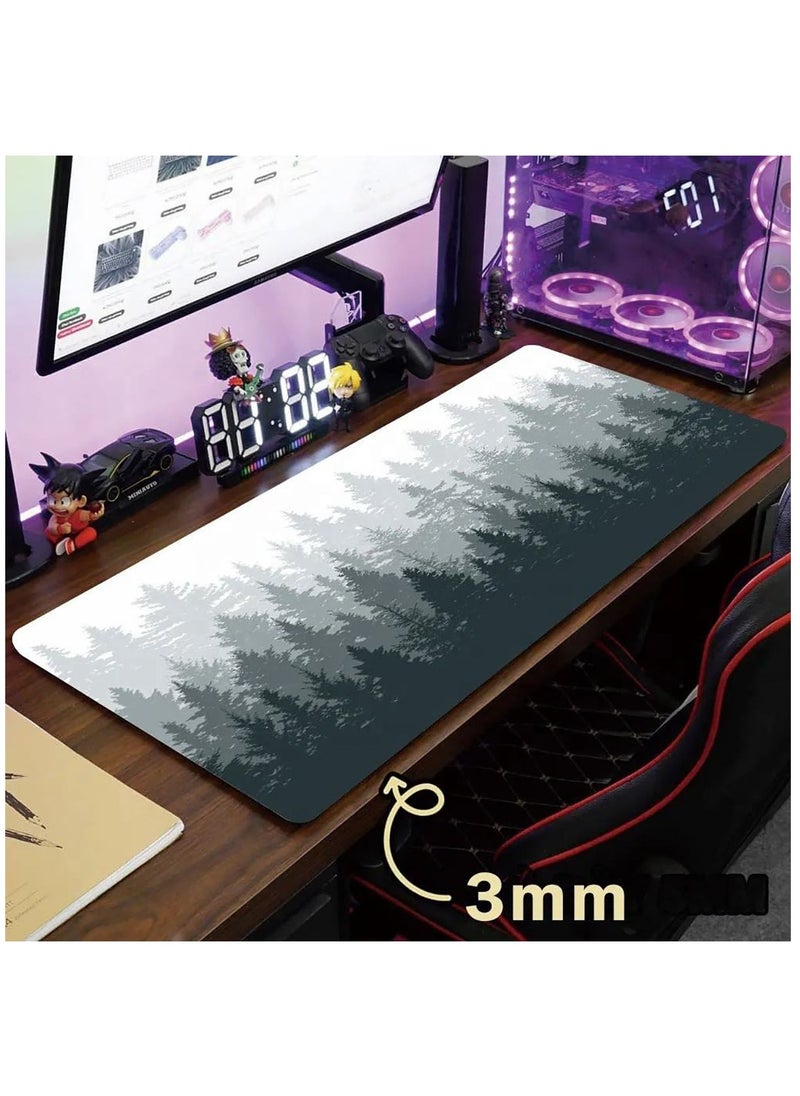 Generic - Large Mouse Pad 900x400mm Extended Mouse Pad Gaming Mouse Pad Desk Pad for Computer Laptop Office Home - Image 1