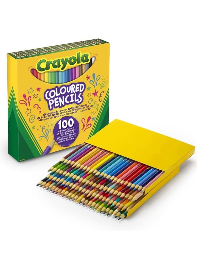 كرايولا أقلام تلوين كرايولا ١٠٠ قلم، ١٠٠ لون مختلف - Image 4