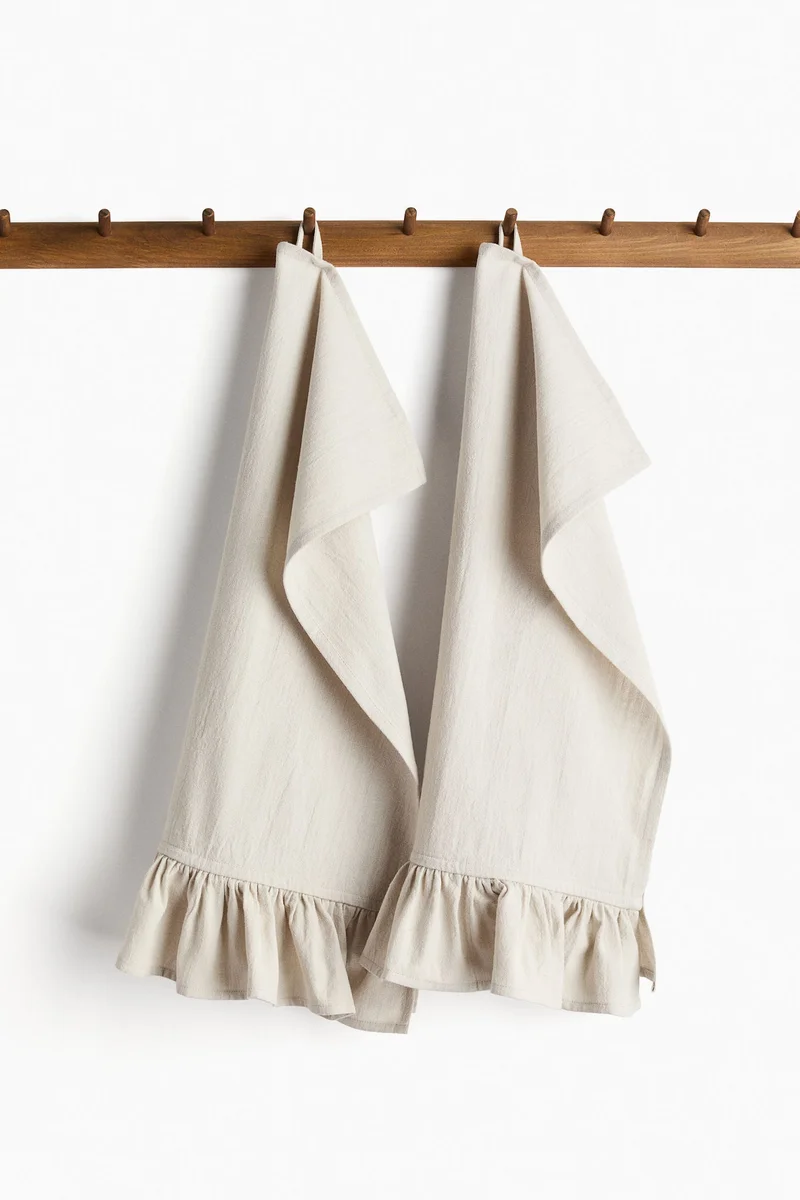 H&M 2-pack cotton tea towels