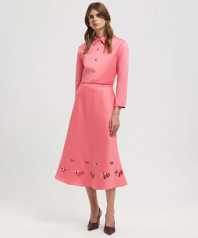 ابيكول Cutout Skirt