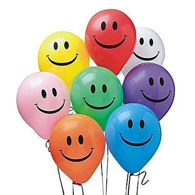 HK Balloons Smiley Balloon Printed Face Expression Latex Balloon 100 Pcs, Yellow Balloon/Smiley Balloon/Birthday Decoration/Birthday Balloon(Multicolor Smiley-100) - Image 3