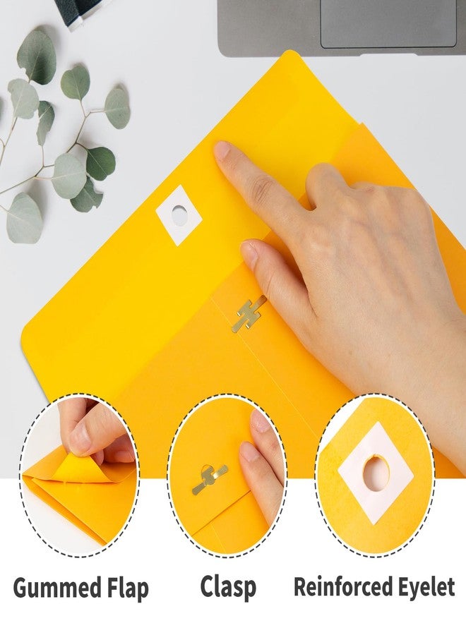 GIGYES Expandable Manilla Envelopes 9 x 12, 180 GSM Kraft Paper - Image 5