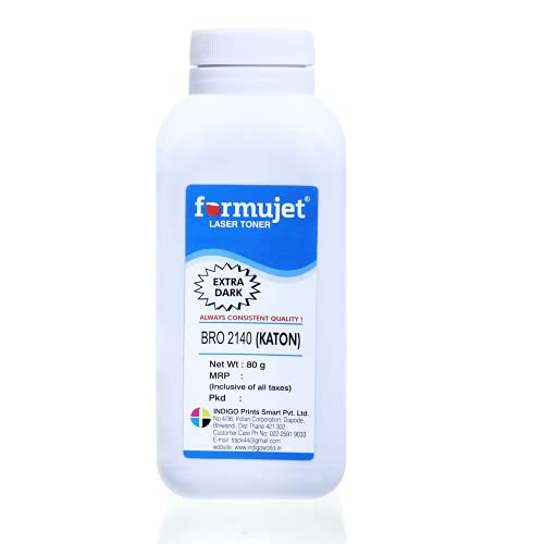 Formujet Bro KATON Toner Powder 80g X 2 Bottles for Use in Printer Brother HL-2140, 2150N, 2170W, DCP-7030, 7040, MFC-7320, 7340, 7440, 7450, 7840N, Ricoh SP1200S, 1200SU, 1200SF, 1210 - Image 2