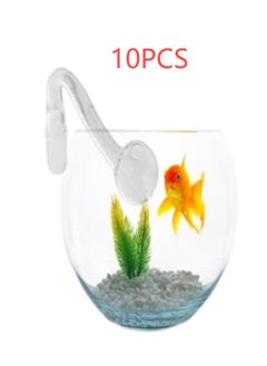 Beauenty 10PCS Glass Fountain Water Inflow Tube 