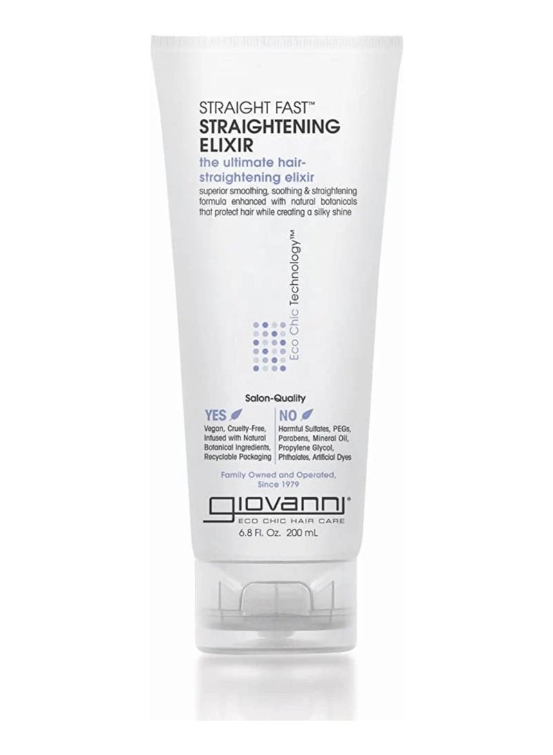 GIOVANNY Giovanni Straight Fast Hair Straightening Elixir - 200ml 
