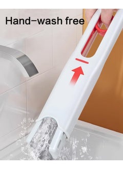ECVV ECVV Portable Mini Cleaning Mop, Self-Squeeze Short Mop Wet and Dry Use Cleaning System, Mini Mop for Bathroom, Kitchen, Desktop, Glass, Living Room, Car  - Image 5