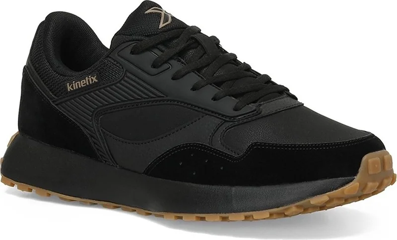 كينتيكس Jager Pu Black Comfortable Sole Men's Sports Shoes