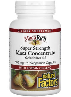 Maca Rich Maca Concentrate Super Strength 500 mg 90 Vegetarian Capsules - pzsku/Z68C357D54361D1D3F855Z/45/_/1731508769/d919d222-6a23-4047-af9d-be6c2523223a