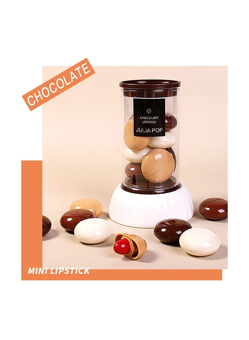 JULIA POP 8 Piece Ingenious Cocoa Explosive Lipstick - Image 5