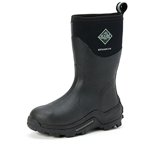 MUCK Men's Muckmaster Mid, Black, Size 5(M) - Image 1