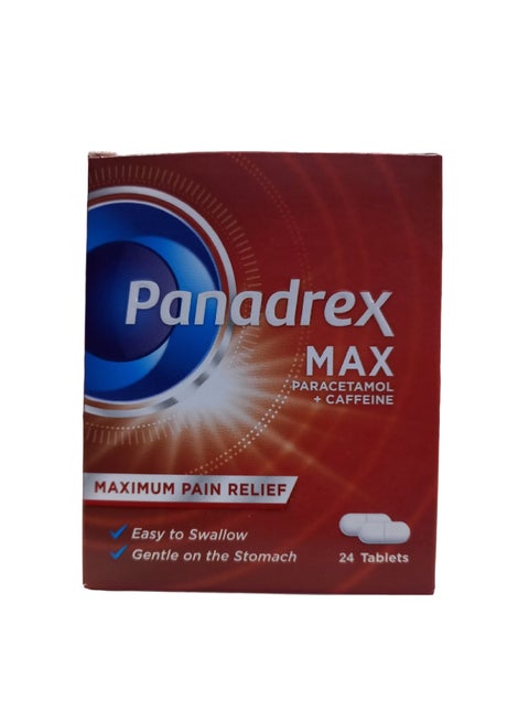PANADREX MAX 500/65MG TAB 24'S