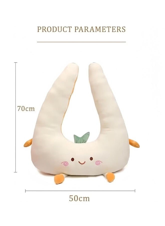 Kids Car Sleeping Pillow, H-Shape Travel Rearseat Head Support Pillow Car Pillow for Kids, Memory Foam Travel Pillow for Car and Adults, Kid Travel Pillow for Sleeping on Road Trip, Small Body Pillo - Image 2
