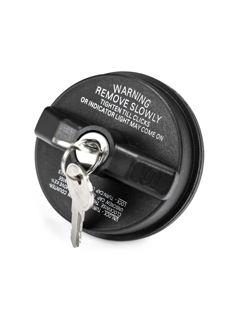 Generic Locking Gas Cap For Chevy Silverado 1500/2500/3500 Cruze Express Malibu Colorado Suburban Tahoe Equinox Toyota Honda GMC Nissan Subaru Acura Buick Cadillac Lexus Saturn Mitsubishi 31780  - Image 1