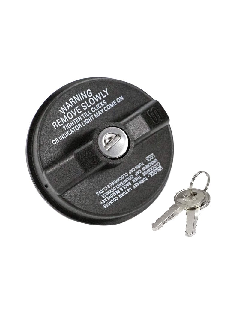 Generic Locking Gas Cap For Chevy Silverado 1500/2500/3500 Cruze Express Malibu Colorado Suburban Tahoe Equinox Toyota Honda GMC Nissan Subaru Acura Buick Cadillac Lexus Saturn Mitsubishi 31780  - Image 2