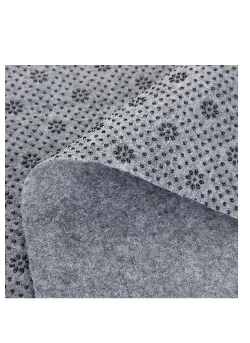 Excefore Non Slip Final Backing Cloth, (72x40) Inch Vinyl Primary Tufting Cloth Backing Fabric, Non Slip Pad with Plum Blossom Pattern for Carpets Rug Tufting Gun Cushion Punch Needle, Rug Making  - Image 3