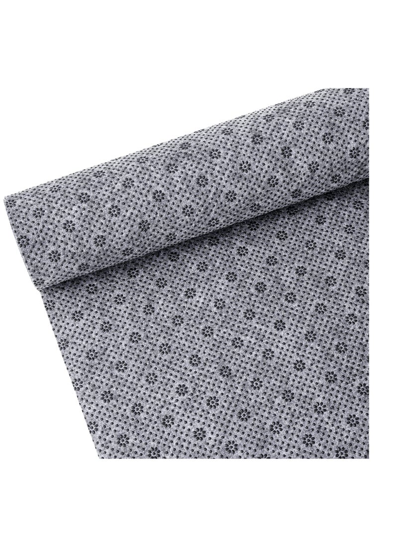 Excefore Non Slip Final Backing Cloth, (72x40) Inch Vinyl Primary Tufting Cloth Backing Fabric, Non Slip Pad with Plum Blossom Pattern for Carpets Rug Tufting Gun Cushion Punch Needle, Rug Making  - Image 1