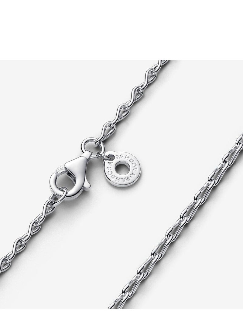 Pandora BalÄ±kÃ§Ä±lÄ±k Pandora Moments Infinity Chain Necklace for Women 393052C00  - Image 4