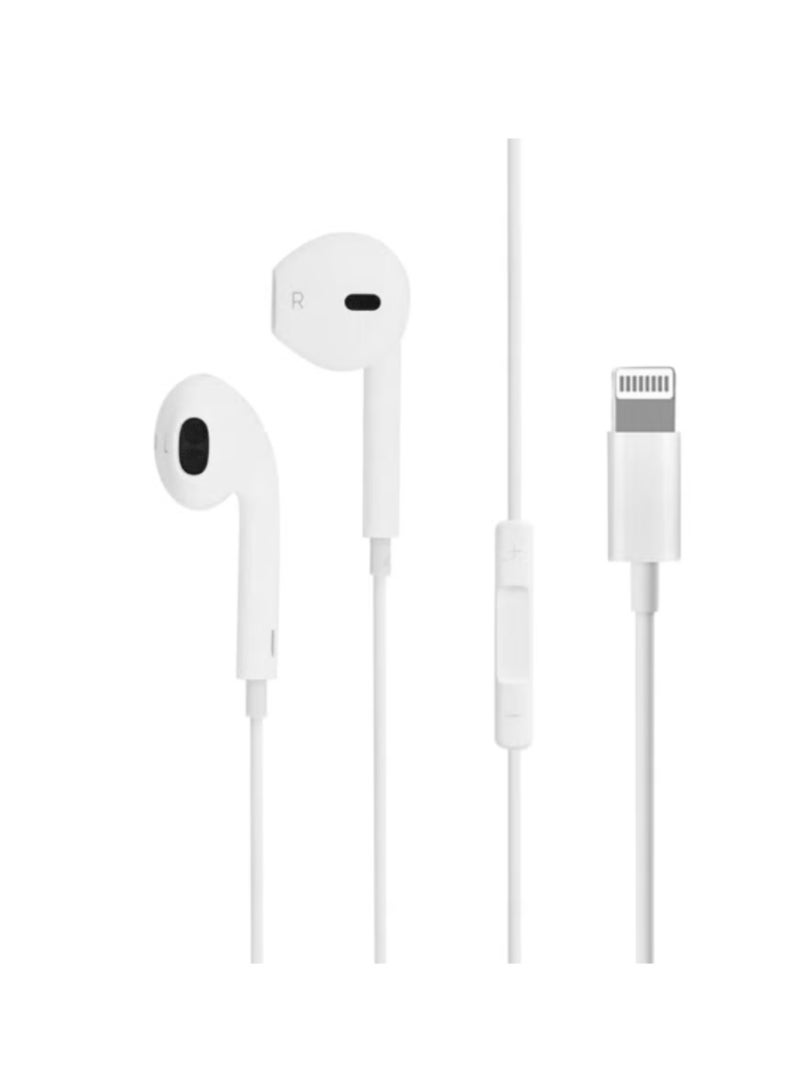 High-Quality Wired Earphones with Lightning Connector – Plug & Play, No Bluetooth Required - Image 2