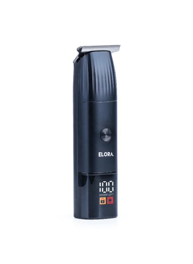 ELORA Rechargeable Hair Clipper Waterproof Trimmer with LCD Display USB Charging - Image 5