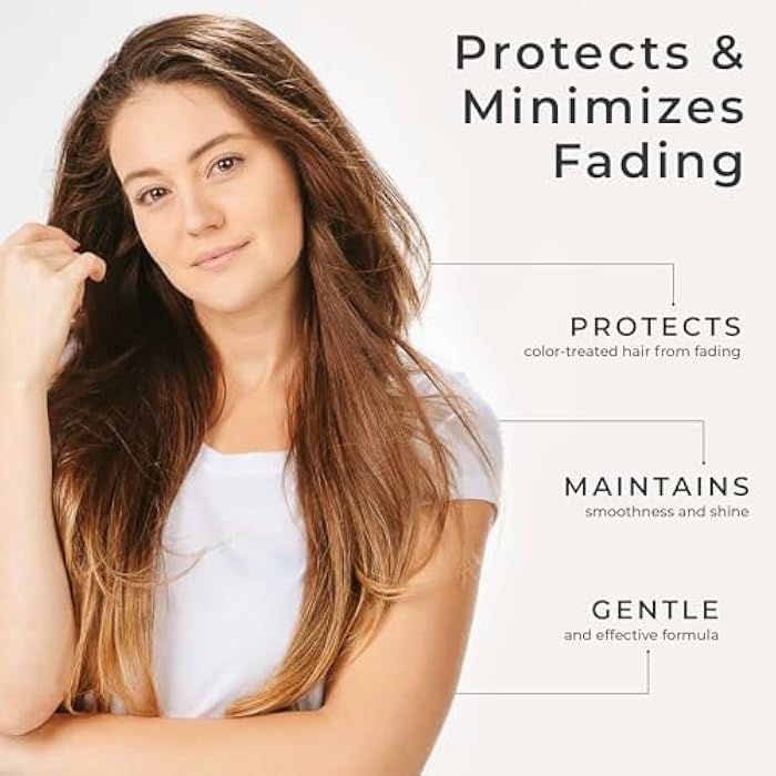 CIBU Color Shampoo 30011 for Dry, Color-Treated Hair - Gently Cleanses, Hydrates and Strengthens - Revitalize Hair and Scalp - Refreshing Scent - 11.83oz - Image 4