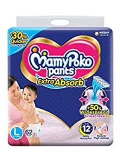 MamyPoko Diaper Pants Extra Absorb L-62  - Image 1