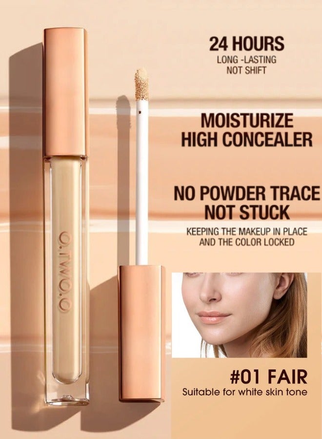 O.TWO.O O TWO O Liquid Concealer Full Coverage Long Lasting Waterproof Makeup for Dark Circles Blemishes - Image 1