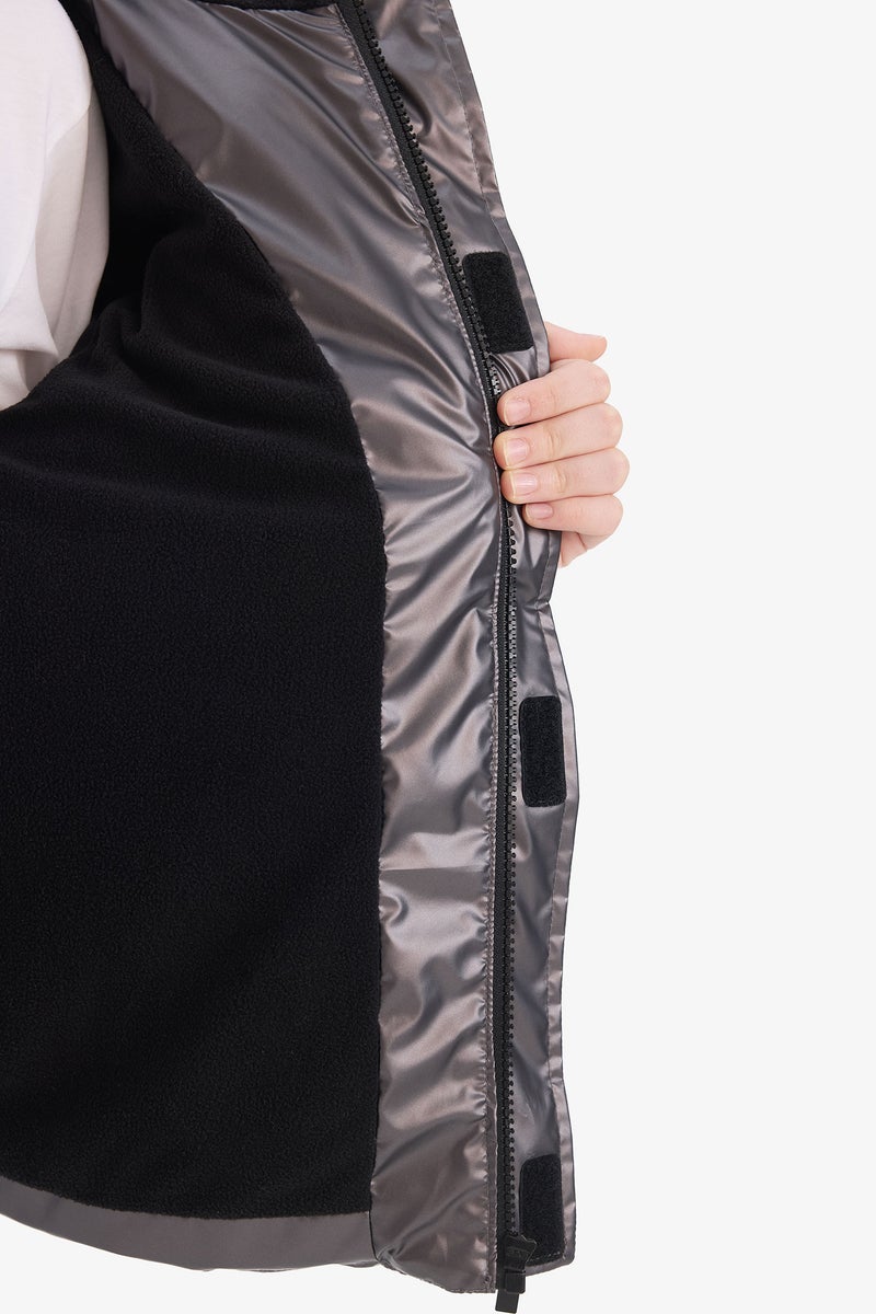 ديفاكتو جاكيت اولادي طارد للماء بكابيشون مبطن بالصوف - Image 4