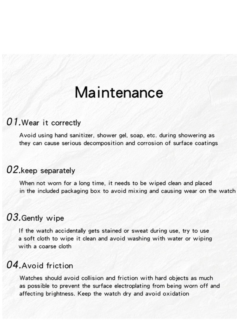 ساعة كوارتز كوارتز نسائية ذات مقياس روماني دائري مرصع بالألماس من OFNS - Image 5