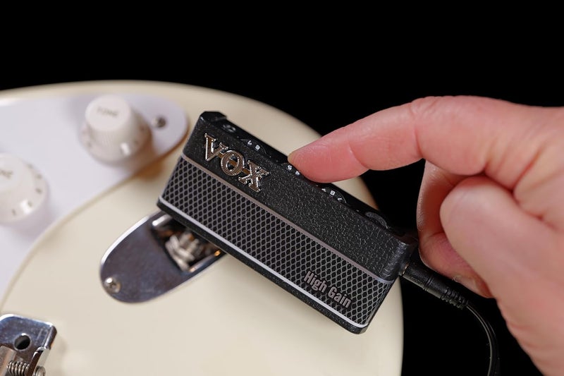 VOX amPlug 3 High Gain Headphone Guitar Amplifier w/ 2 Channels, Stereo Effects, Built-in Rhythms, and Aux in Jack - Image 5