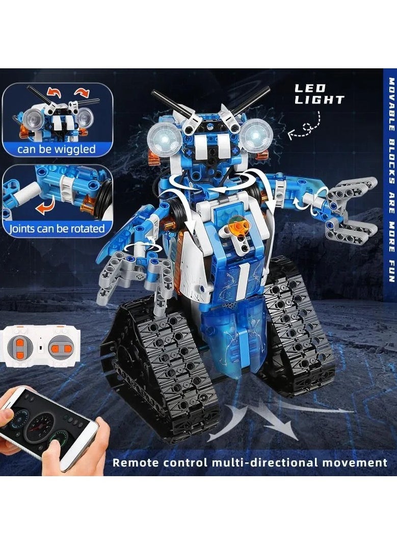 mould king 15059 Building Kit model, STEM project robot building blocks, Lightning Robot kit, robot toys, robot building kit, children's toys, birthday and Children's Day gifts for boys/girls, over 8 years old (369 pieces)  - Image 5