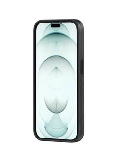 PITAKA iPhone15 Pro 6.1inch Case MageZ Back Cover Pro 4 / Slim and Light / Built-In Button Covers / Camera Protection- Black/Grey Twill  - Image 3