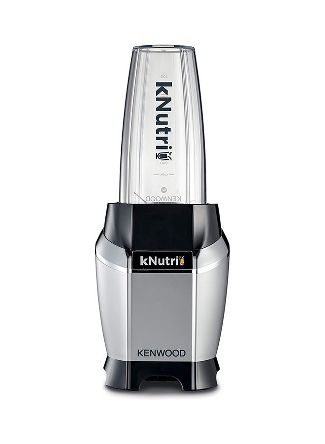 KENWOOD Personal Blender Smoothie Maker  With  &  Tritan Smoothie2Go Bottle and Lid, Ice Crush Function 700 ml 600 W BSP70.180SI Silver - Image 2