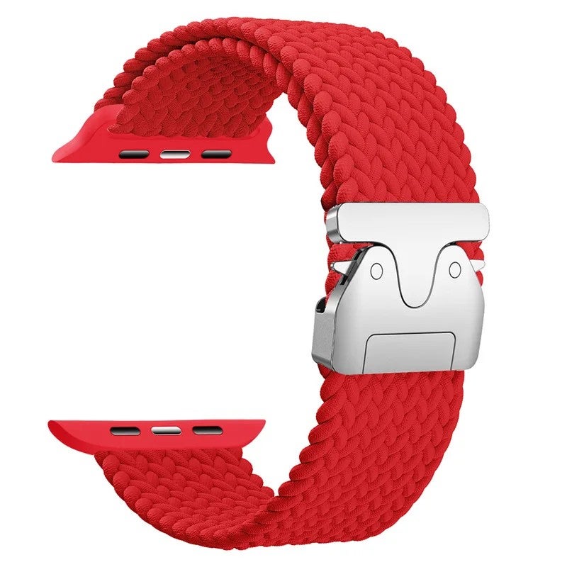 Bluejw Braided Woven Nylon Loop Sport Wrist Band for Apple Watch Ultra & Series 10 9 - Replacement Strap - Image 5