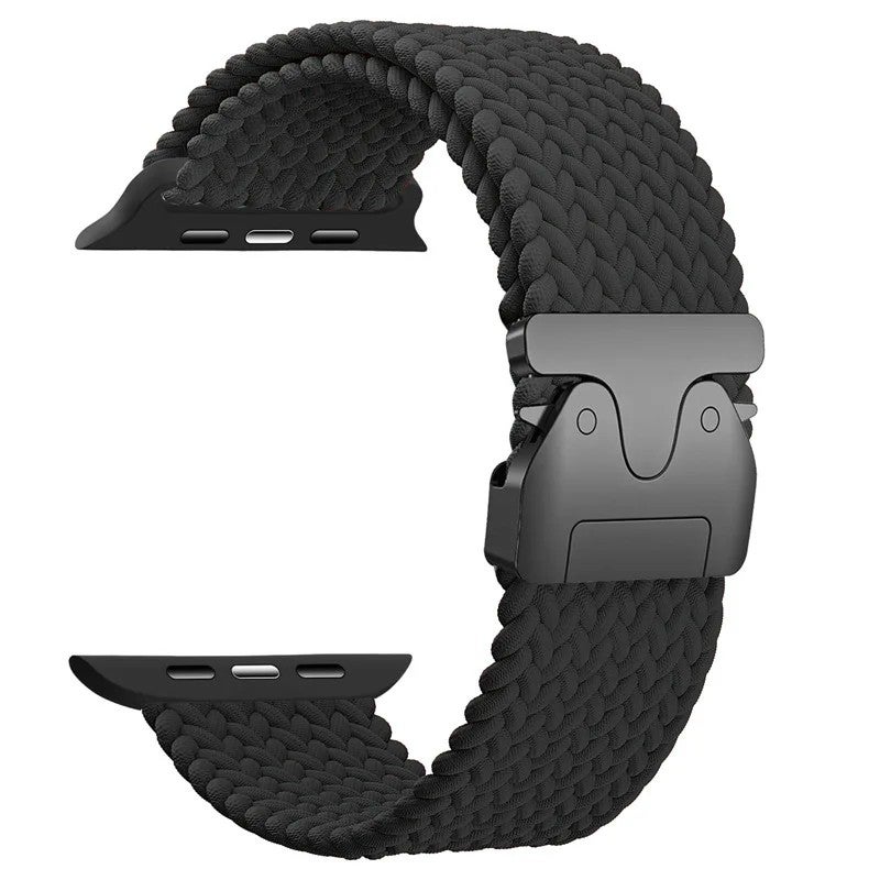 Bluejw Braided Woven Nylon Loop Sport Wrist Band for Apple Watch Ultra & Series 10 9 - Replacement Strap - Image 1