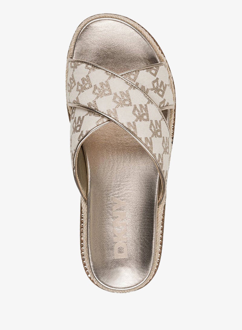 دكني صنادل إسبادريل بكعب منصة متقاطعة من بيريس - Image 4