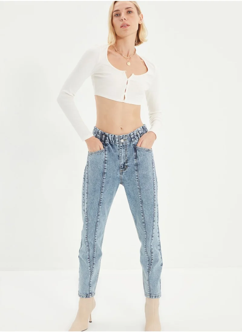 trendyol High Waist Mom Jeans