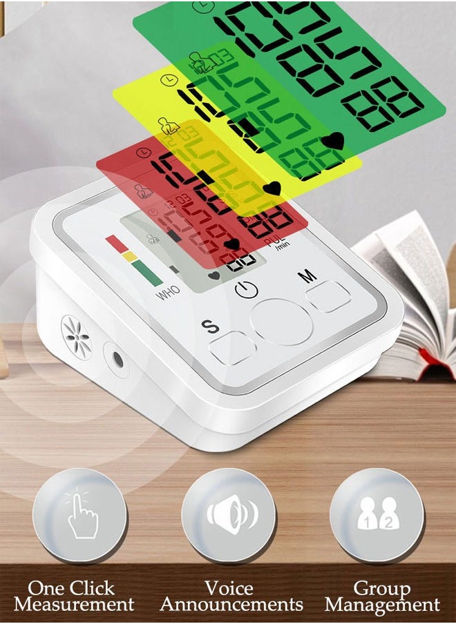 Super ZYouth 3Pcs Blood Pressure Monitor Digital Infrared Thermometer Pulse Oximeter Set With LCD Digital Display for Home Use  - Image 5
