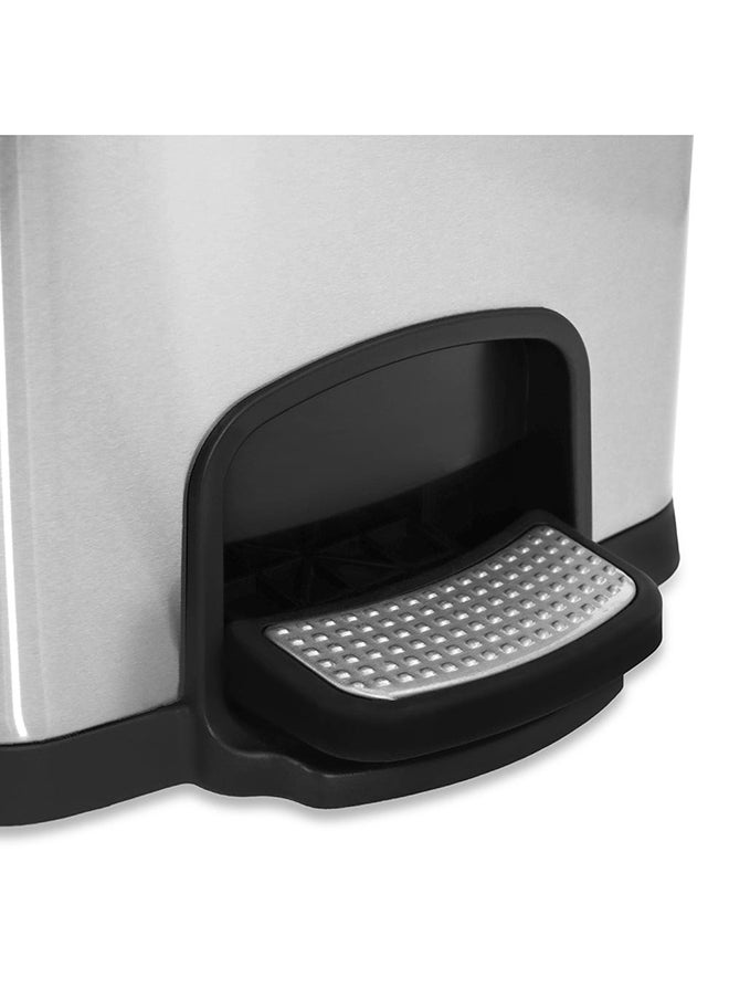 homes r us - Hotel Stainless Steel Pedal Bin, Chrome - 30L - Image 1