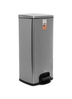 Hotel Stainless Steel Pedal Bin, Chrome - 30L