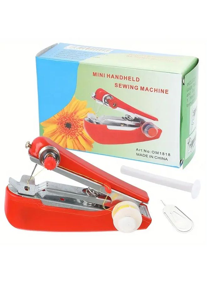 Mini Handheld Sewing Machine Portable Quick Repair Tool Random Color - Image 5