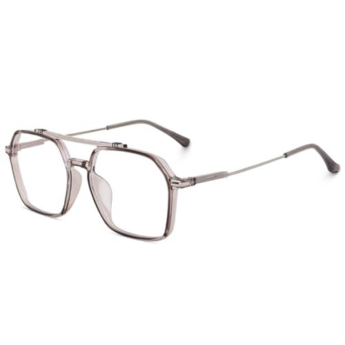 Peter Jones Unisex Grey Square Blue light blocking Computer/Gaming Glasses (AG2811GT) - Image 2