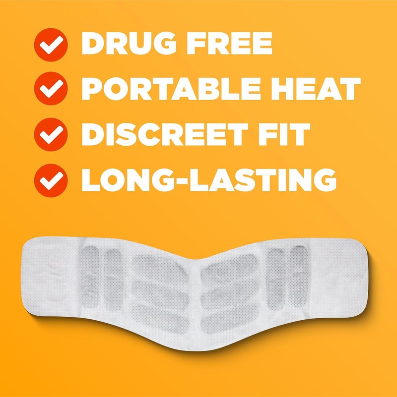 ThermaCare Heat Wraps for Neck Shoulder Pain Relief Portable Adhesive Heating Pads with 16Hour Therapeutic Heat DrugFree Muscle Joint Soothing Patches 5Count - Image 5