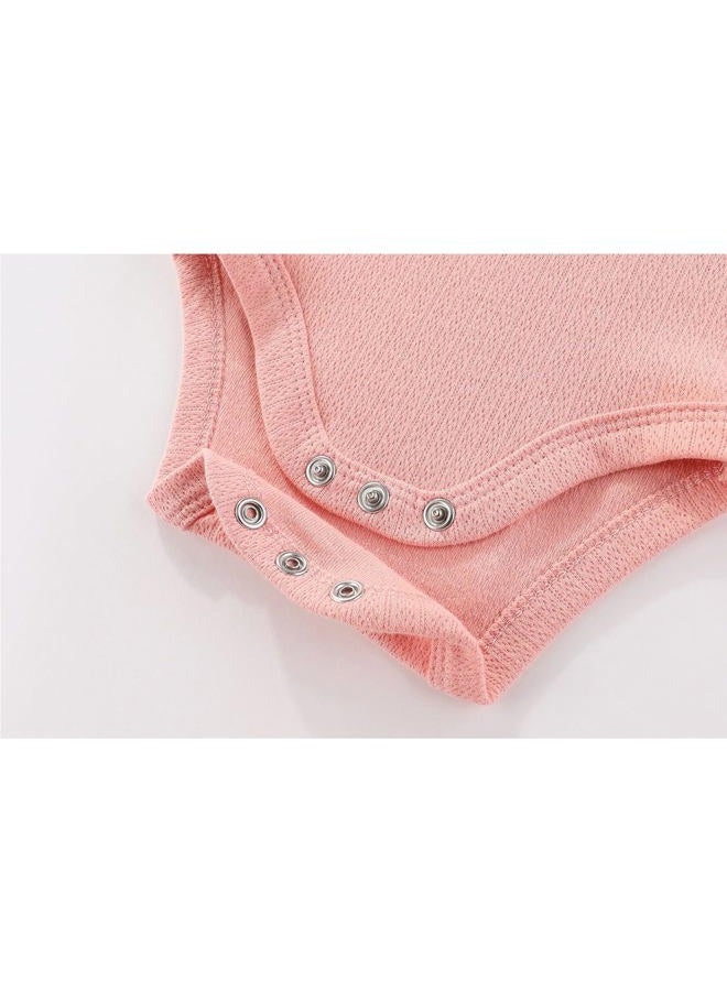 JELYLOVE Unisex Baby Boy Girl Clohtes Pants Sets 23 pack Cotton Casual New born Clothing Comfort Infant Birthday Outfit, White, 0-3 months - Image 3