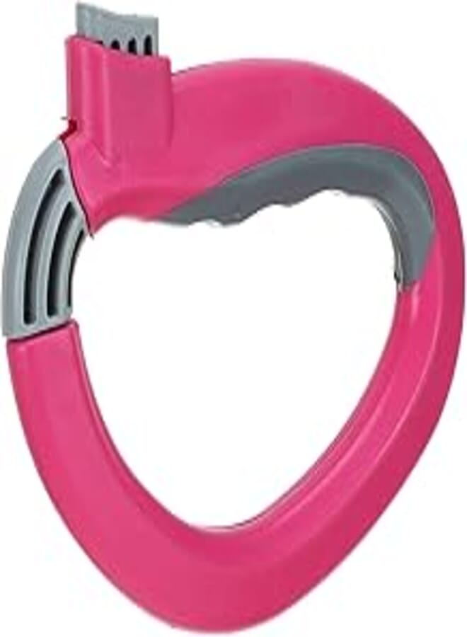 Generic comfortable soft grip bag holder, pink 